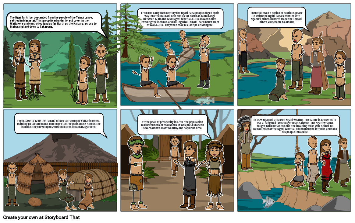 Maori Storyboard by 24159c98