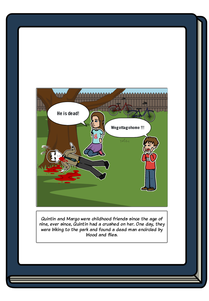 Paper Towns Timeline Storyboard by 24bbbbc9