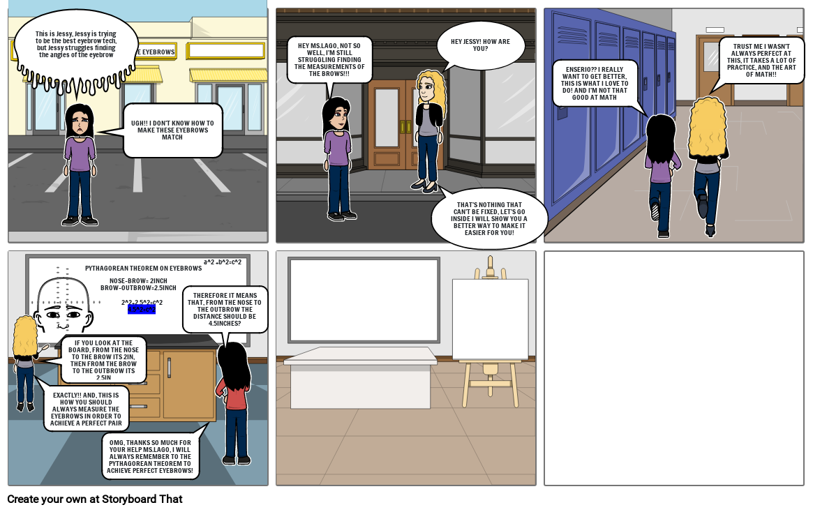 MATH PROJECT Storyboard by 252a9ee8