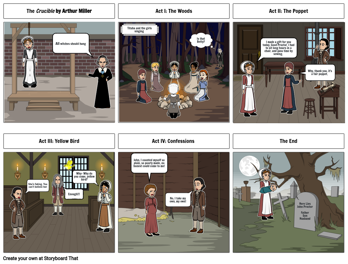 The Crucible Storyboard by 252c9b82