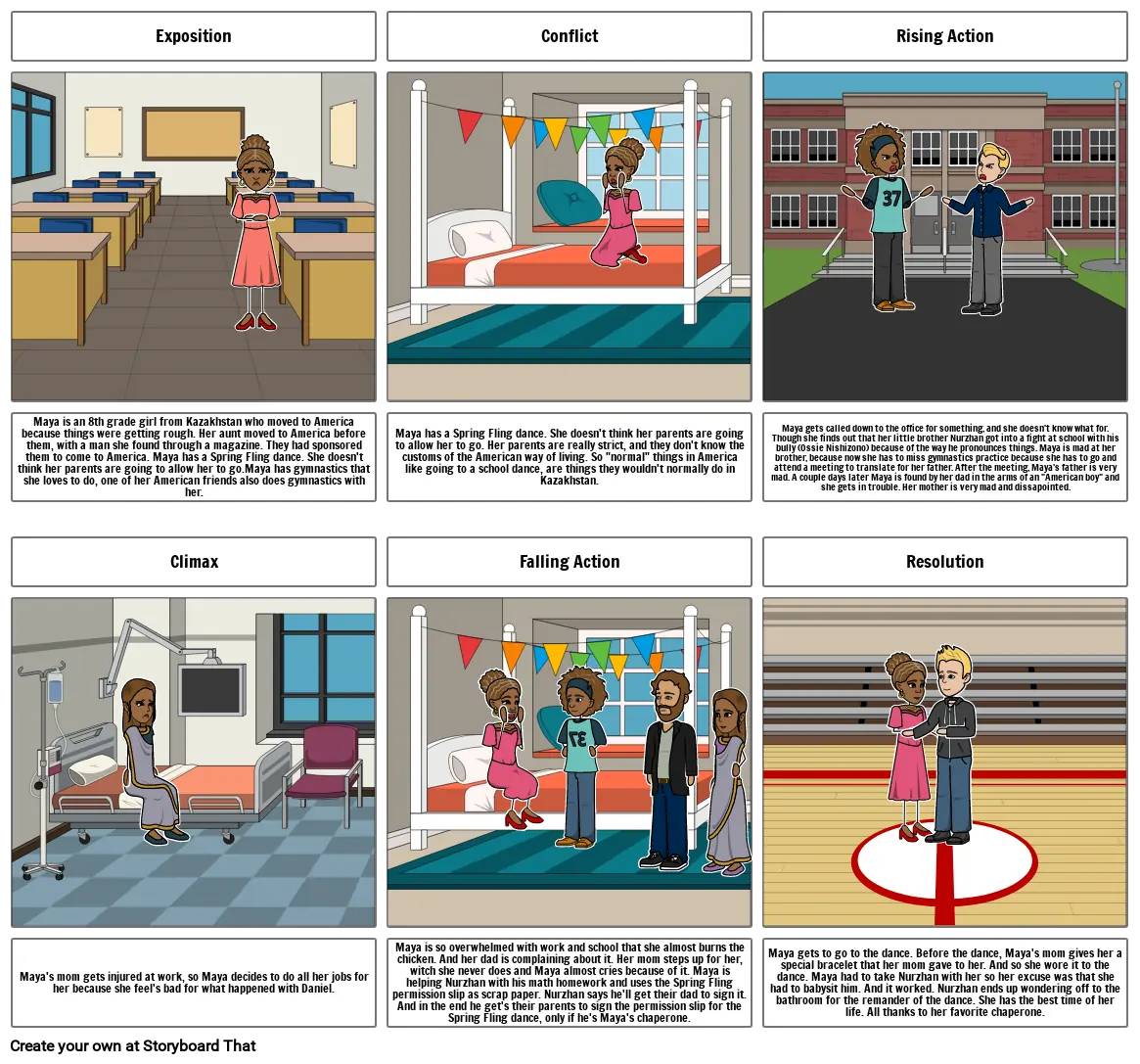 My Favorite Chaperone Storyboard Par 25c5a60b