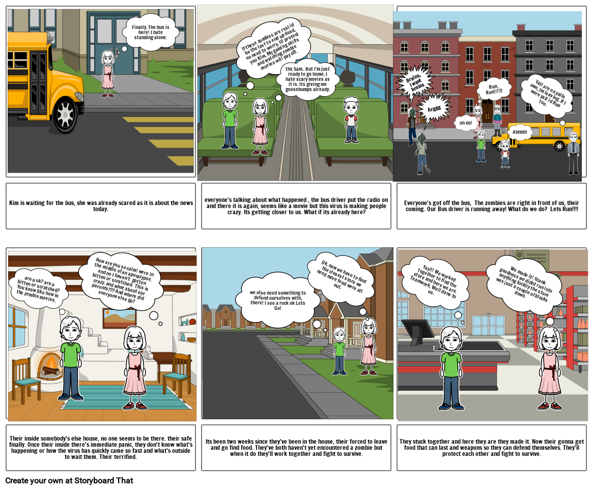 Graphic novel(project) Storyboard by 25f3315b