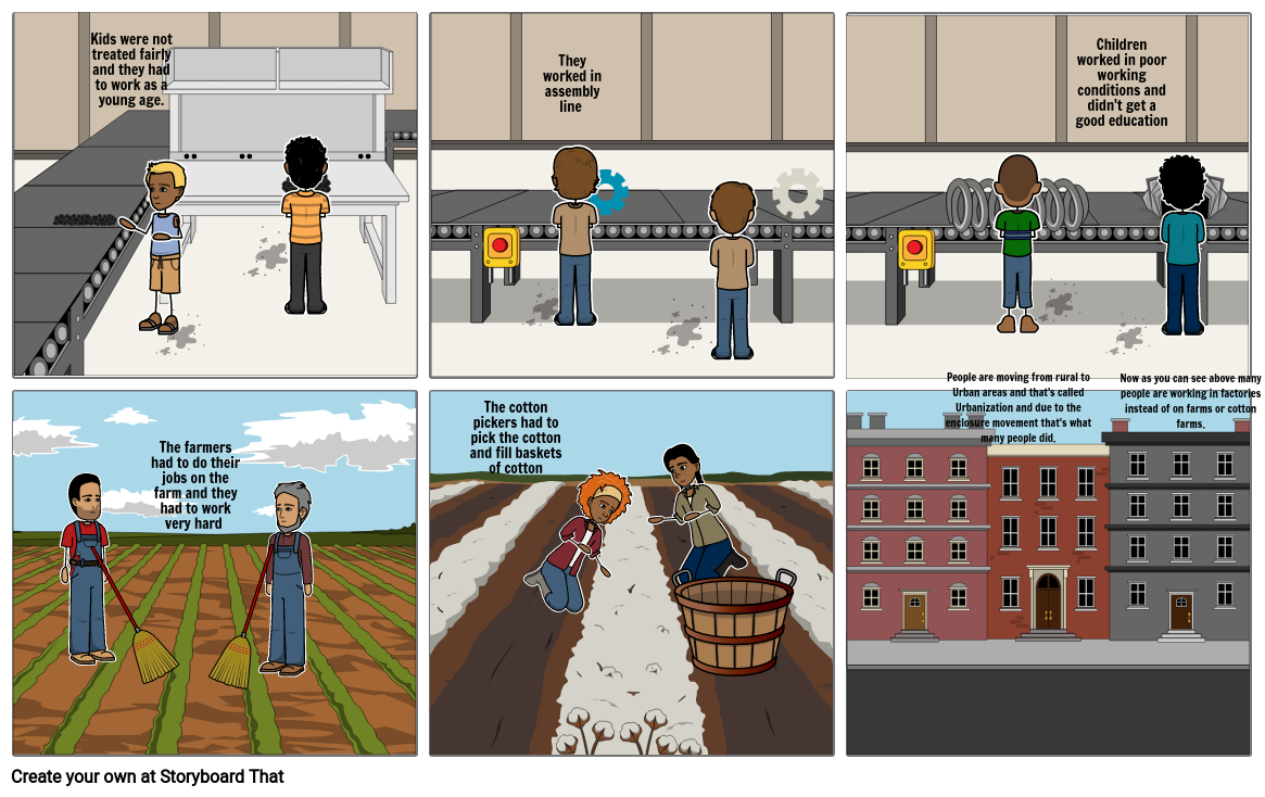 The Industrial Revolution Storyboard by 26c234c7