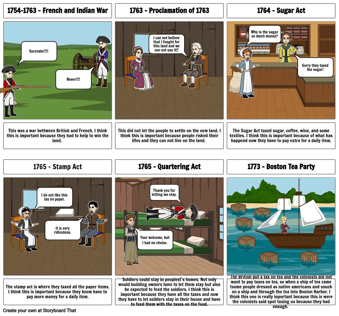 Colby Martin Road to Revolution time line