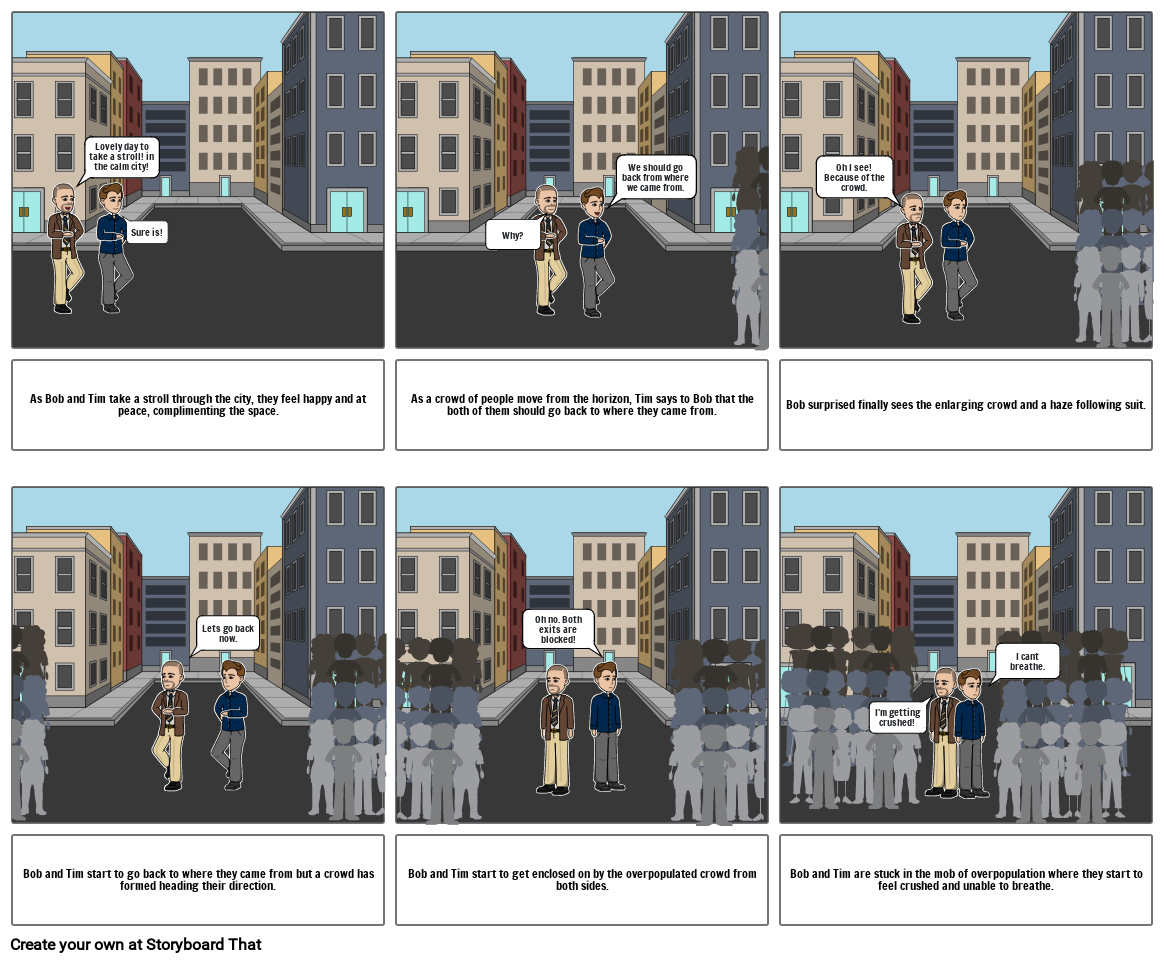 Strolling through Overpopulation Storyboard by 27463