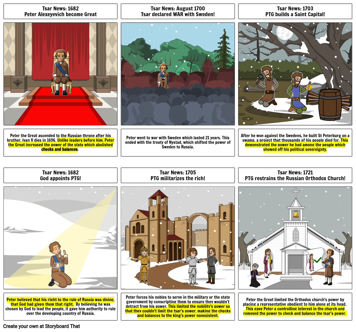 AB monarch Storyboard