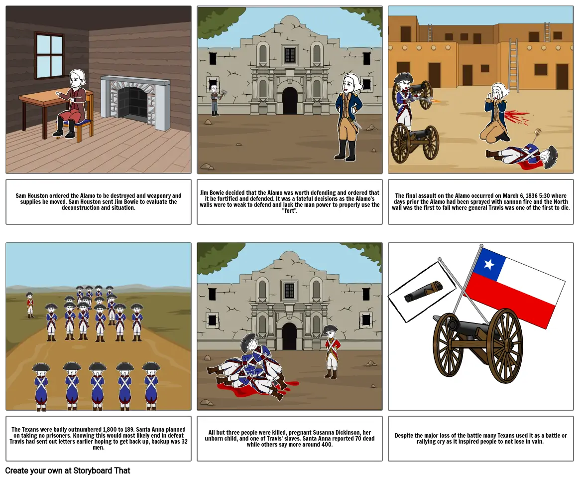 Texas History Comic Strip