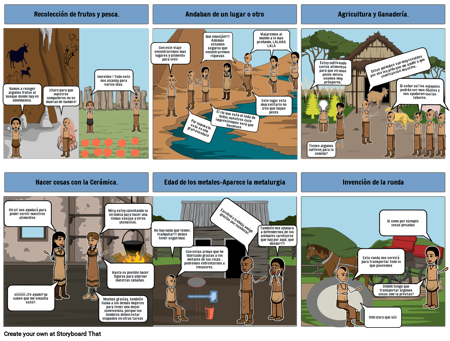 Historieta de la prehistoria