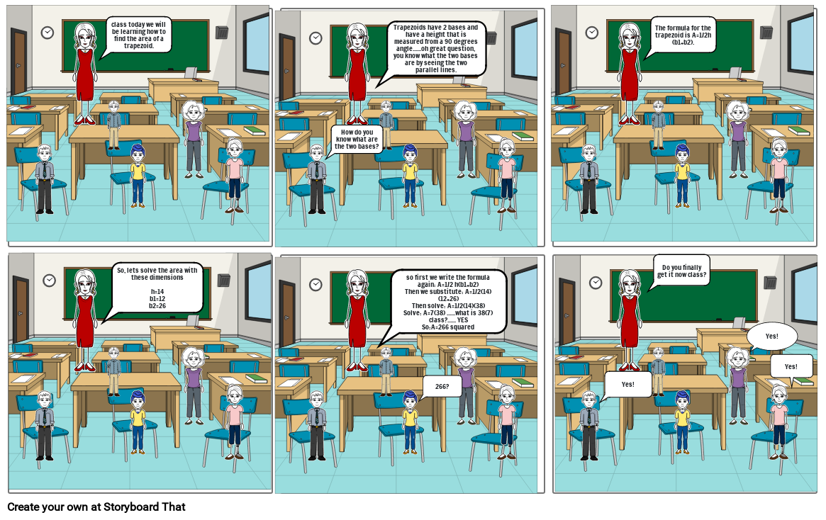 Math comic strip
