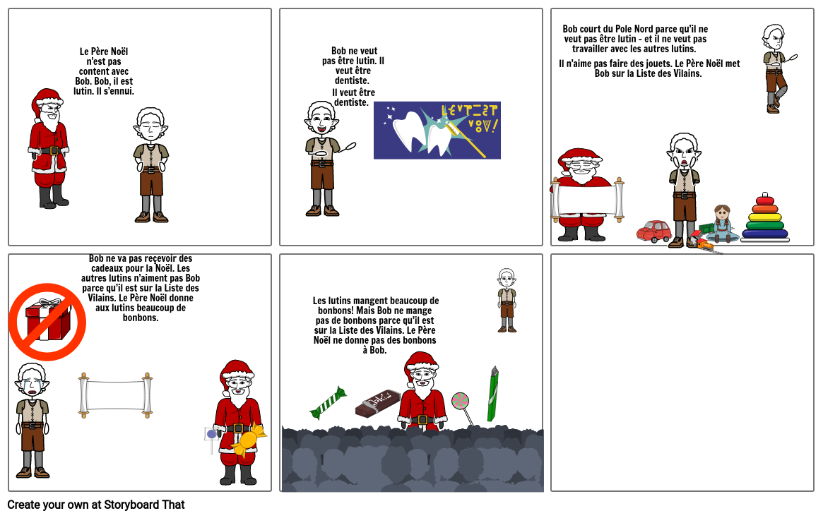 Christmas story Storyboard by 286cd78b