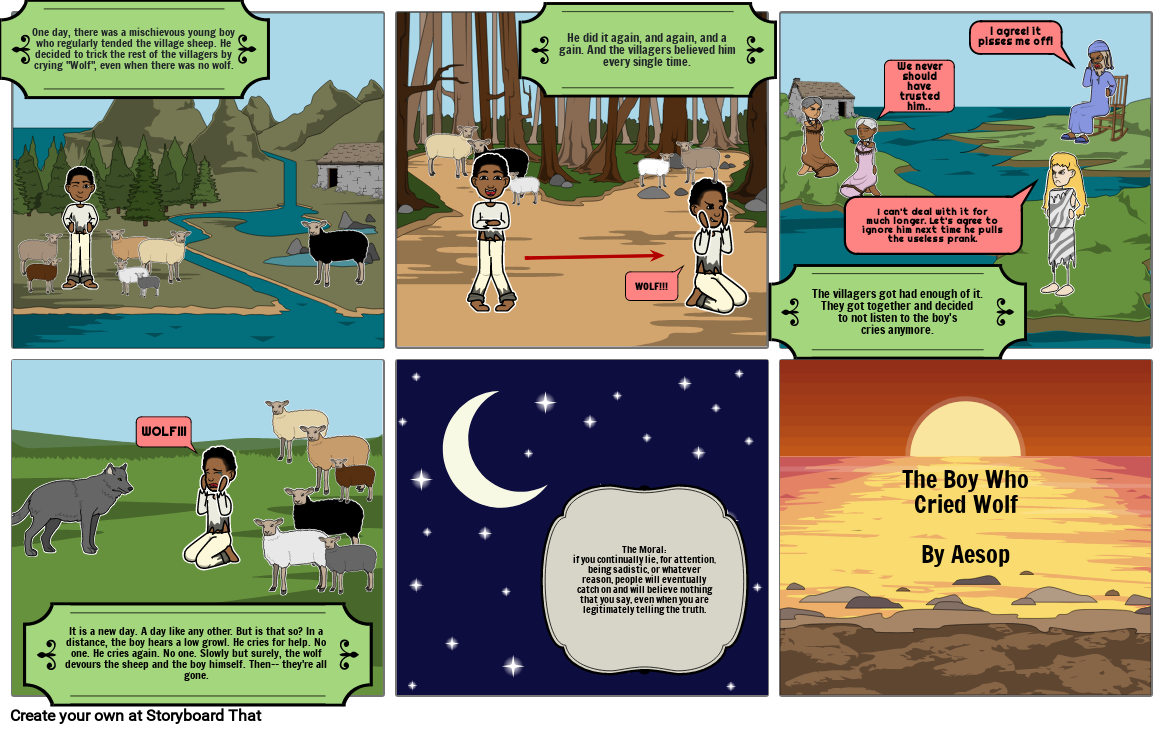 folktale Storyboard par 28d62f3b