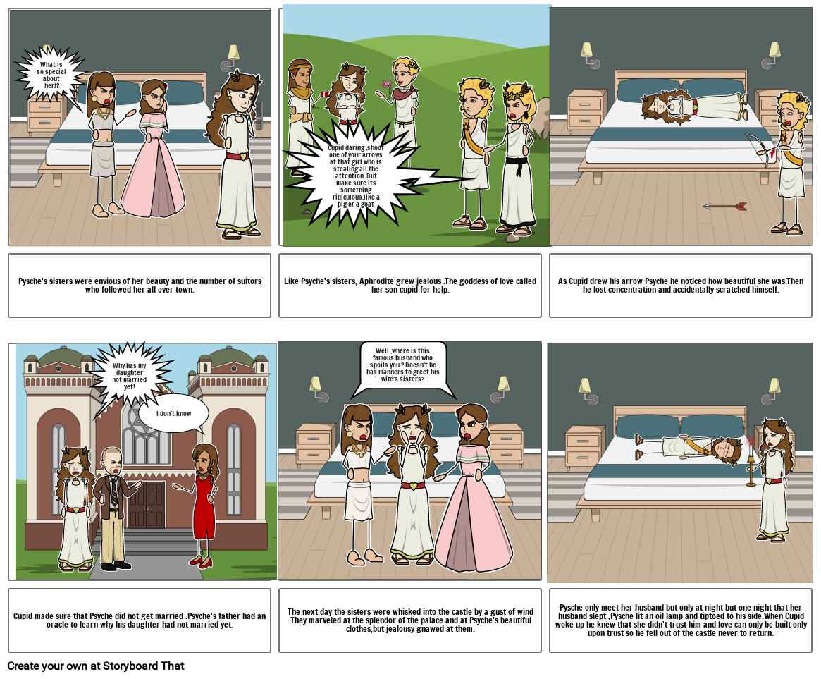 Cupid Falls in love Storyboard por 29041725