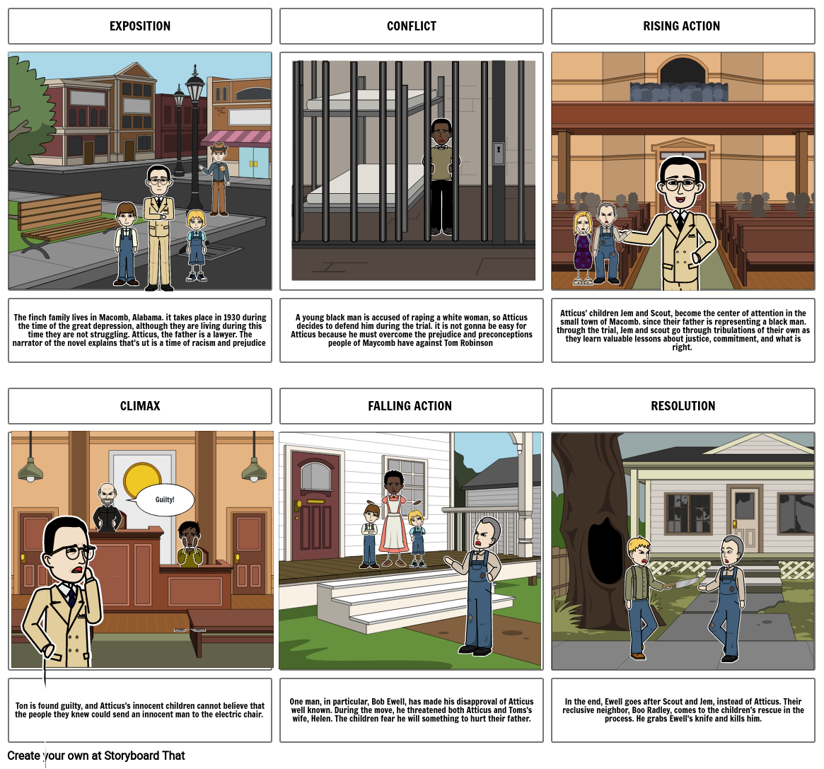 TKAM comic strip