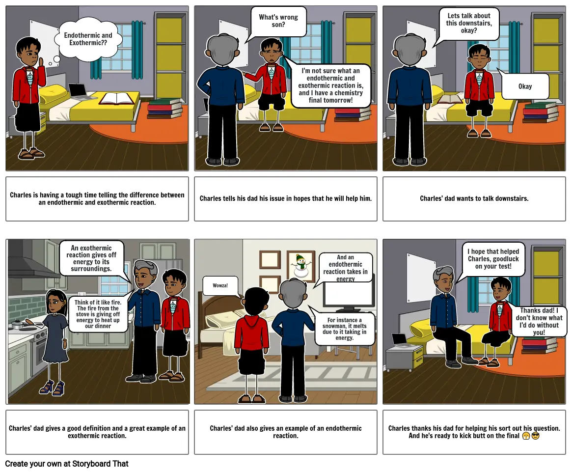 Science Comic Storyboard by 29b2a74e