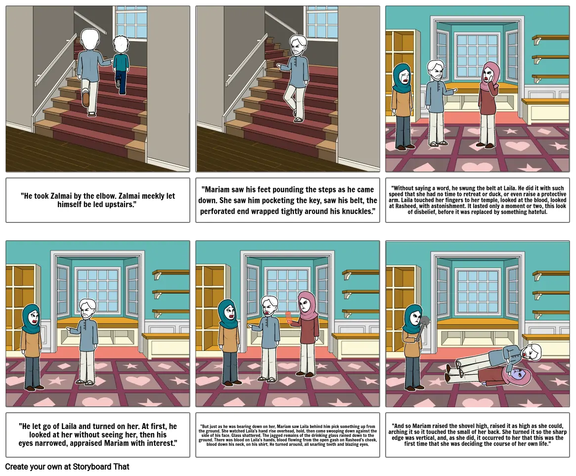 English Storyboard