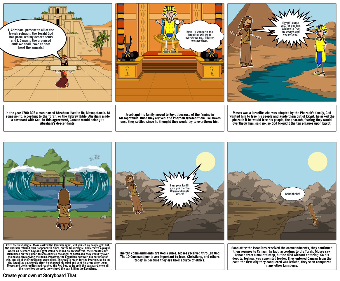 Exodus Storyboard Sean Meador