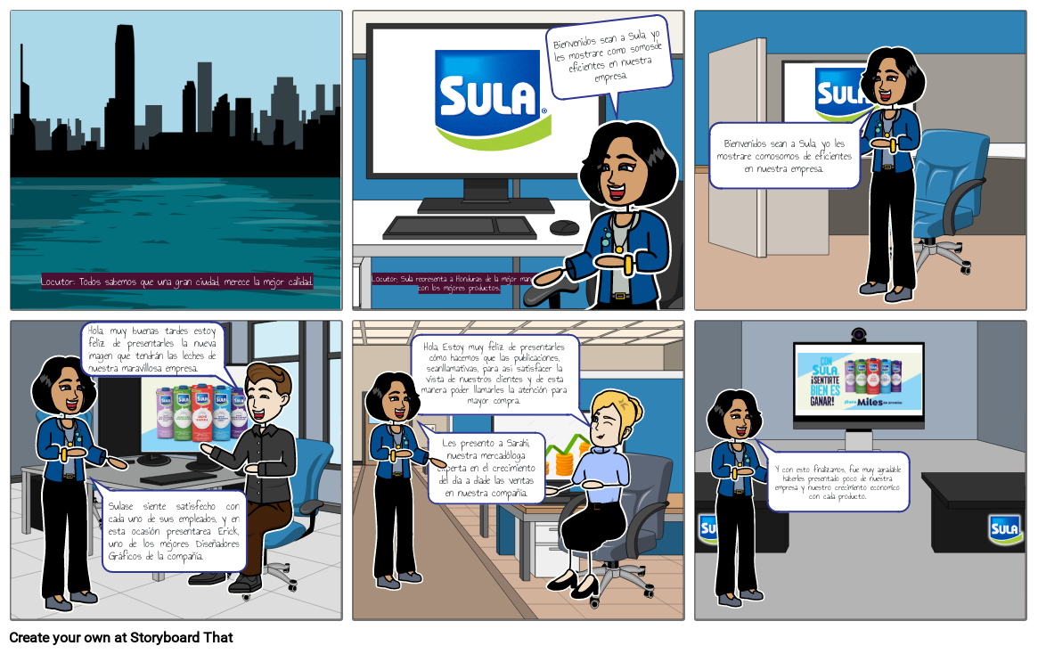 Sula Storyboard