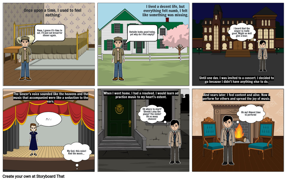 Graphic Novel Storyboard by 2a5bc440