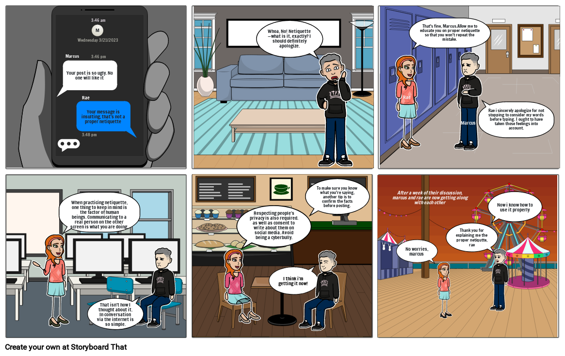 Netiquette Storyboard By 2ac9b3c7 netiquette-storyboard-by-2ac9b3c7