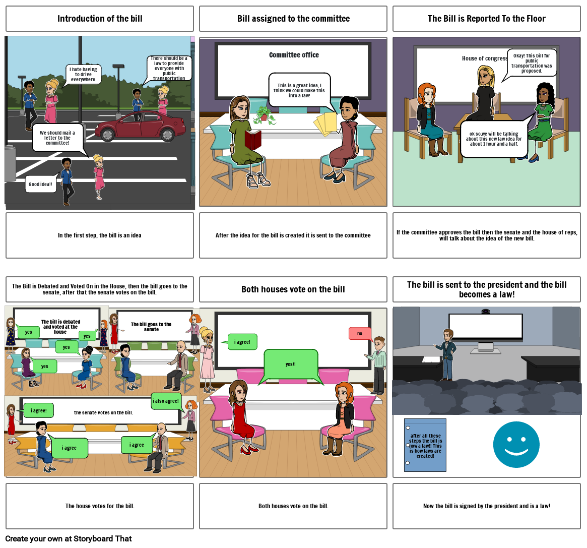 how-a-bill-becomes-a-law-storyboard-by-2afccc07