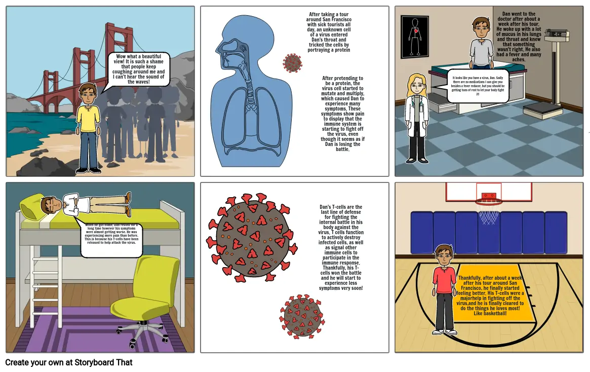 Sickness Storyboard