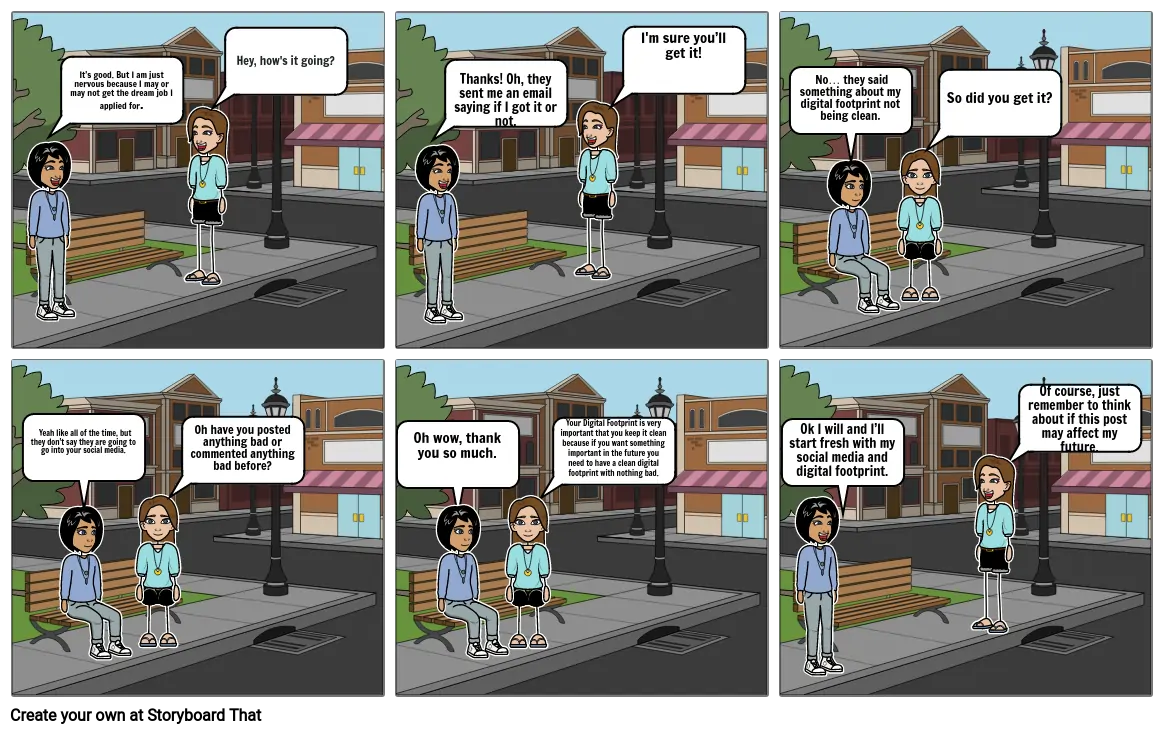 Digital Footprint Comic