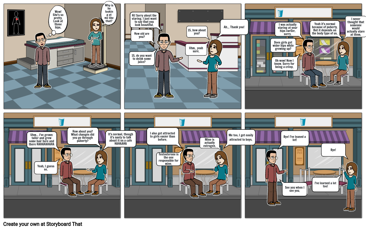 Comic Strip - Performance Task Maledeo Storyboard