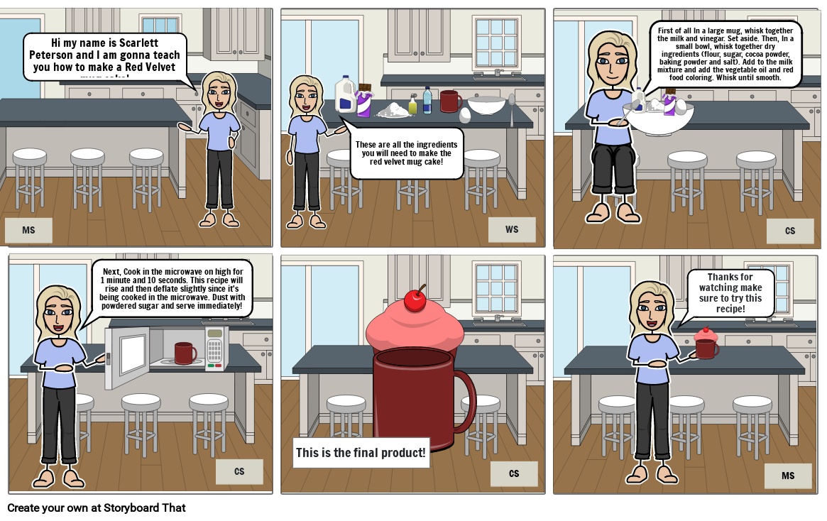 how-to-make-a-mug-cake-storyboard-by-2c2fd580