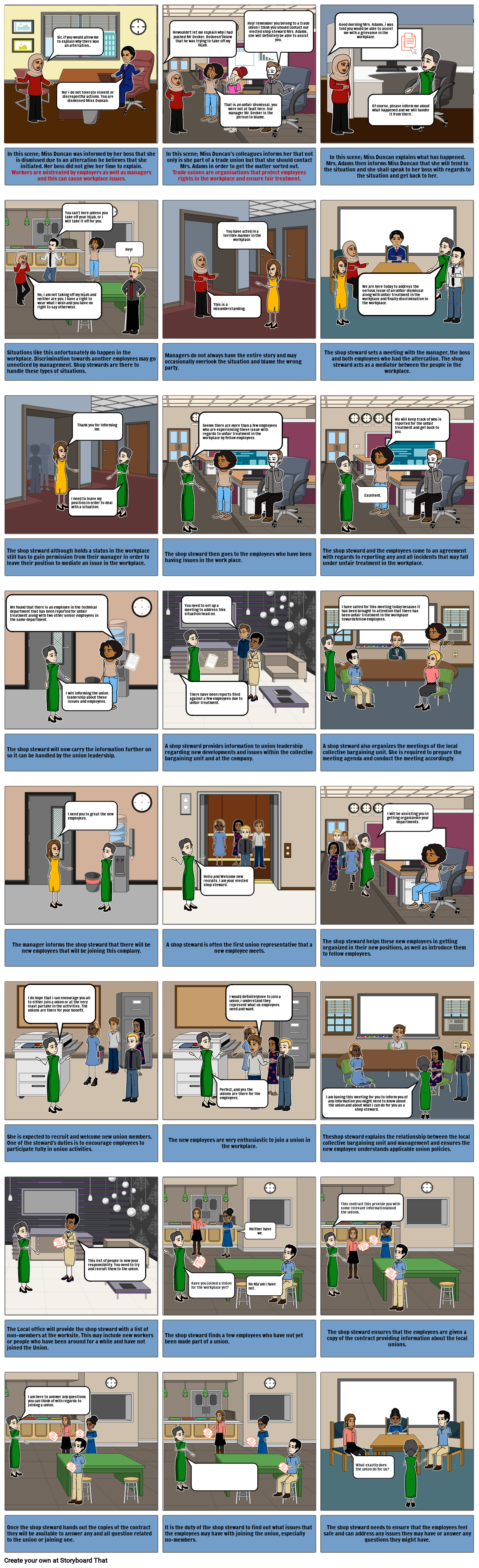 Last Part Of Roles And Responsibilities Storyboard