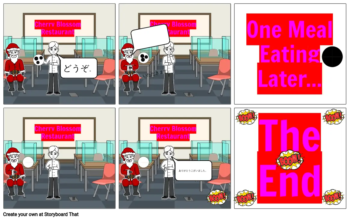 Japanese Restaurant Comic Part 2