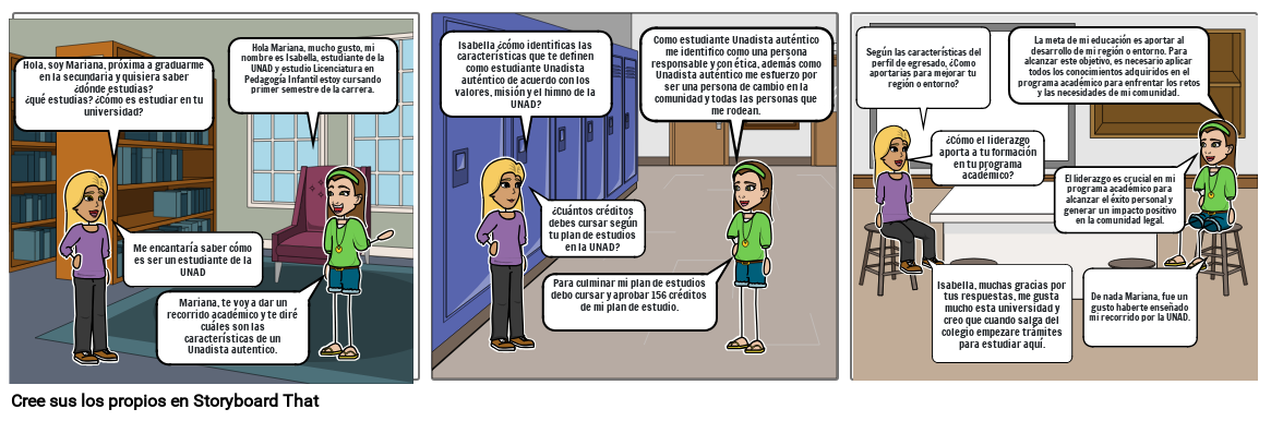 Storyboard Catedra