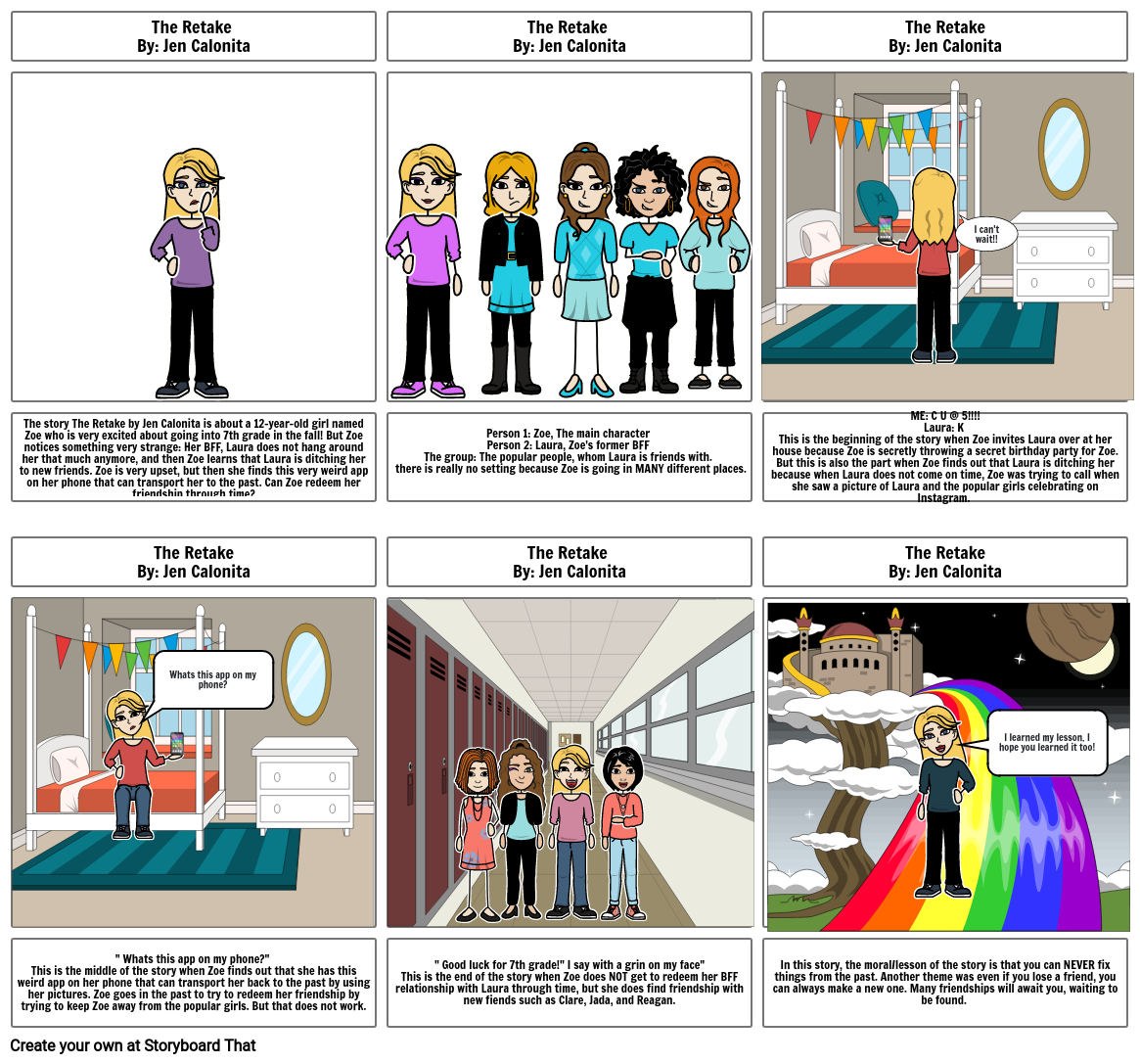 The Retake Storyboard Storyboard Por 2cdd9056 1736