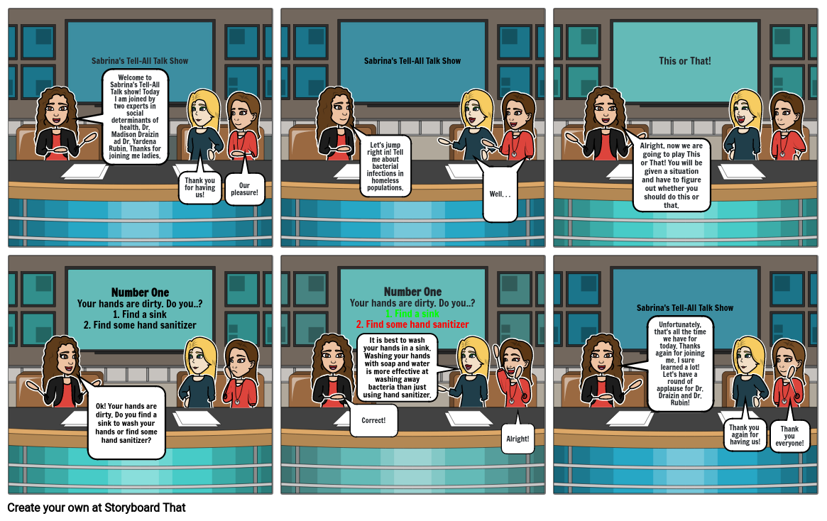 Public Health Project Storyboard