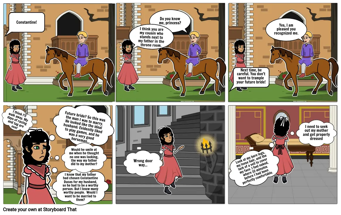 Anna of Byzantium Comic