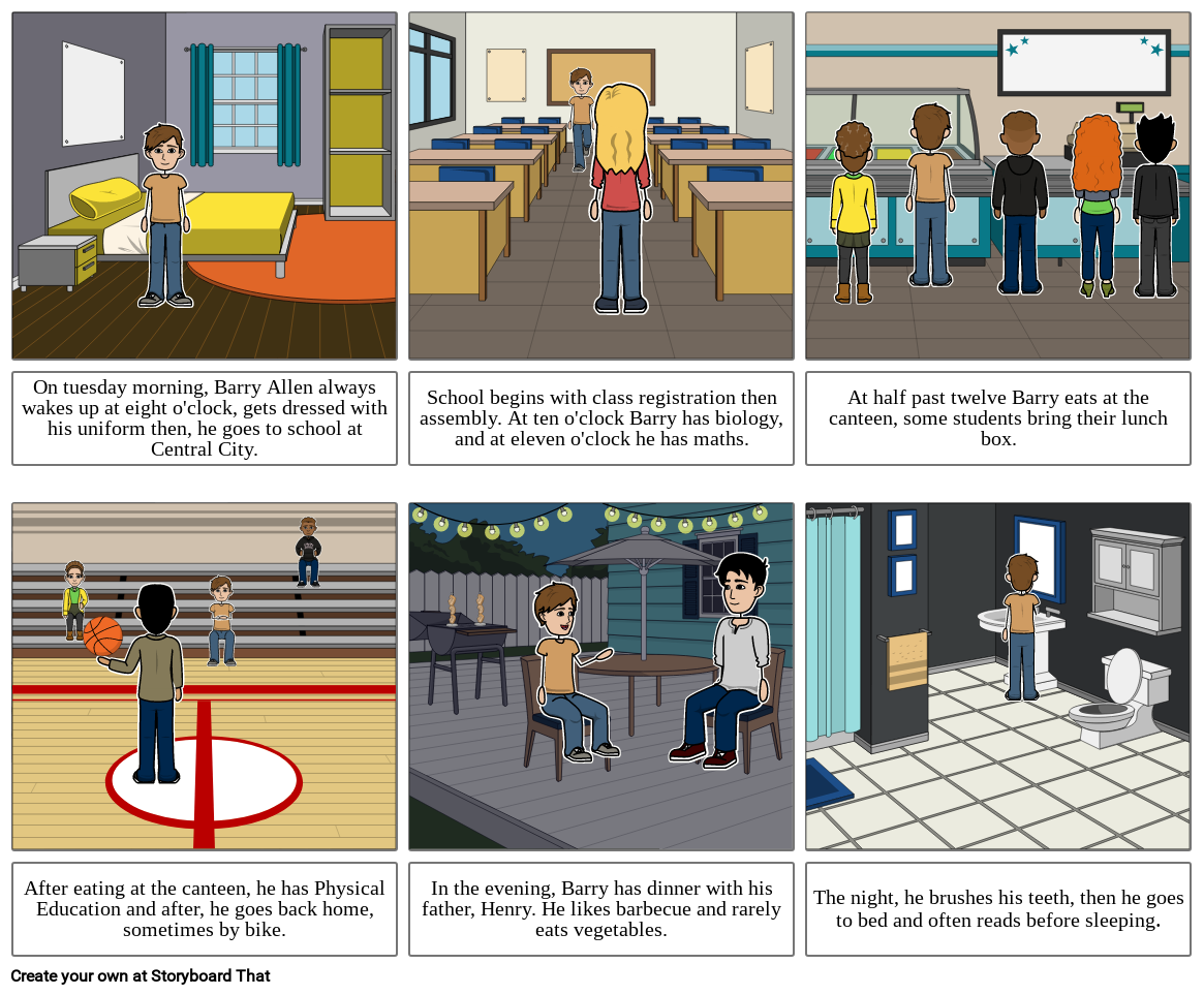 BD anglais Storyboard by 2d7f092b