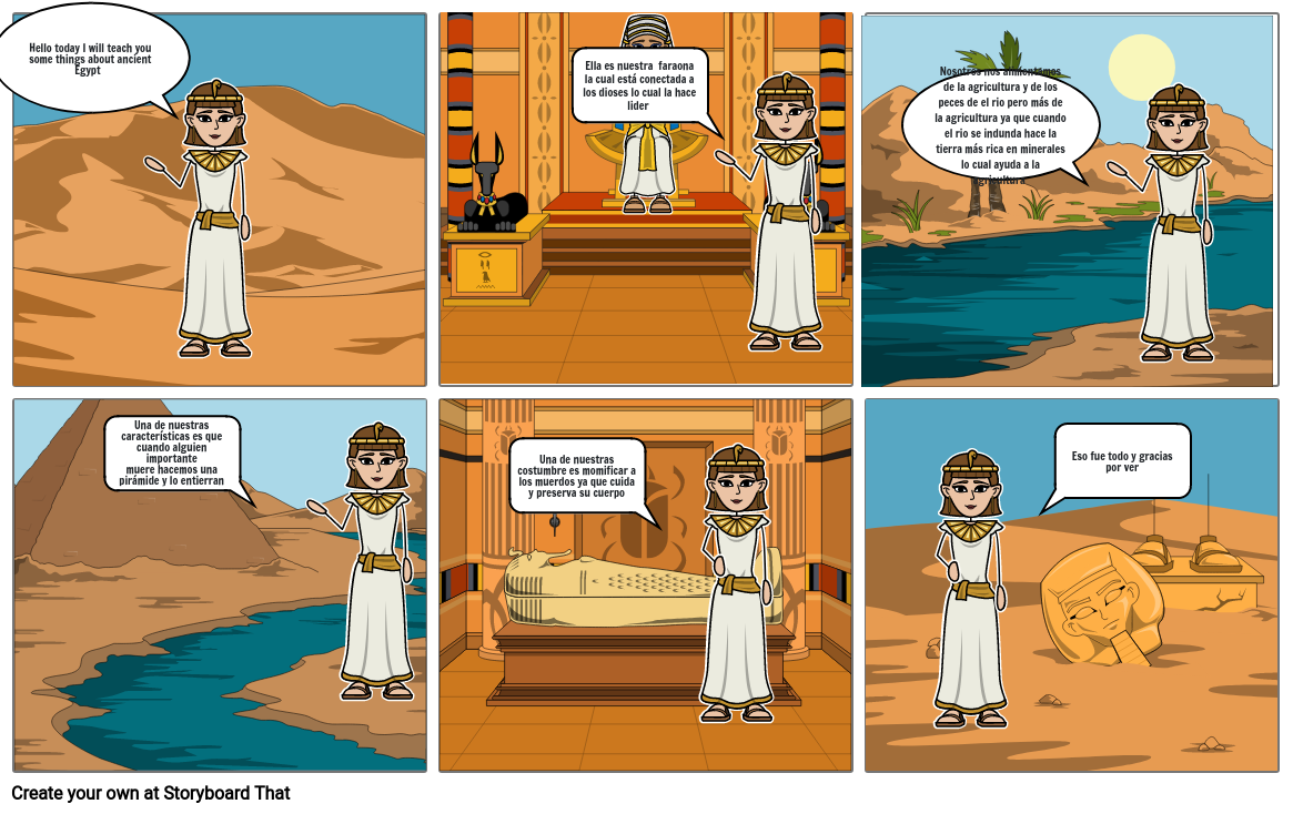 Ancient Egypt Storyboard By 2e57c085