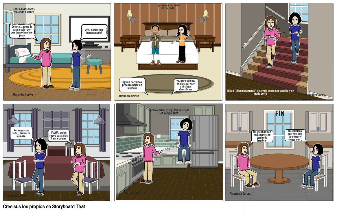 Alexandra Cortez Storyboard by 2e95d8bb