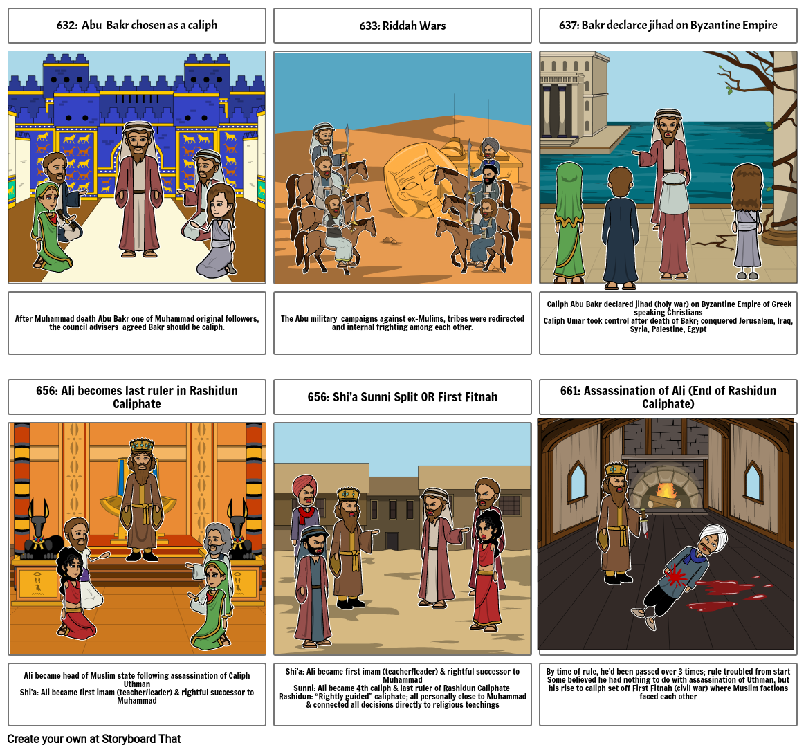 Islam Storyboard By 2ed83fbb