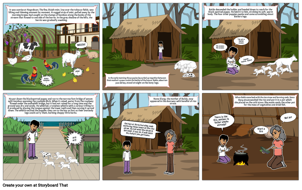 Morning in Nagrebcan Storyboard by 2ee0ace2