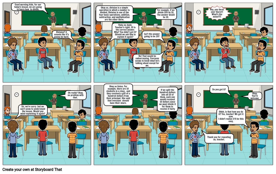 Avoiding communication breakdown Storyboard by 2f72eaab