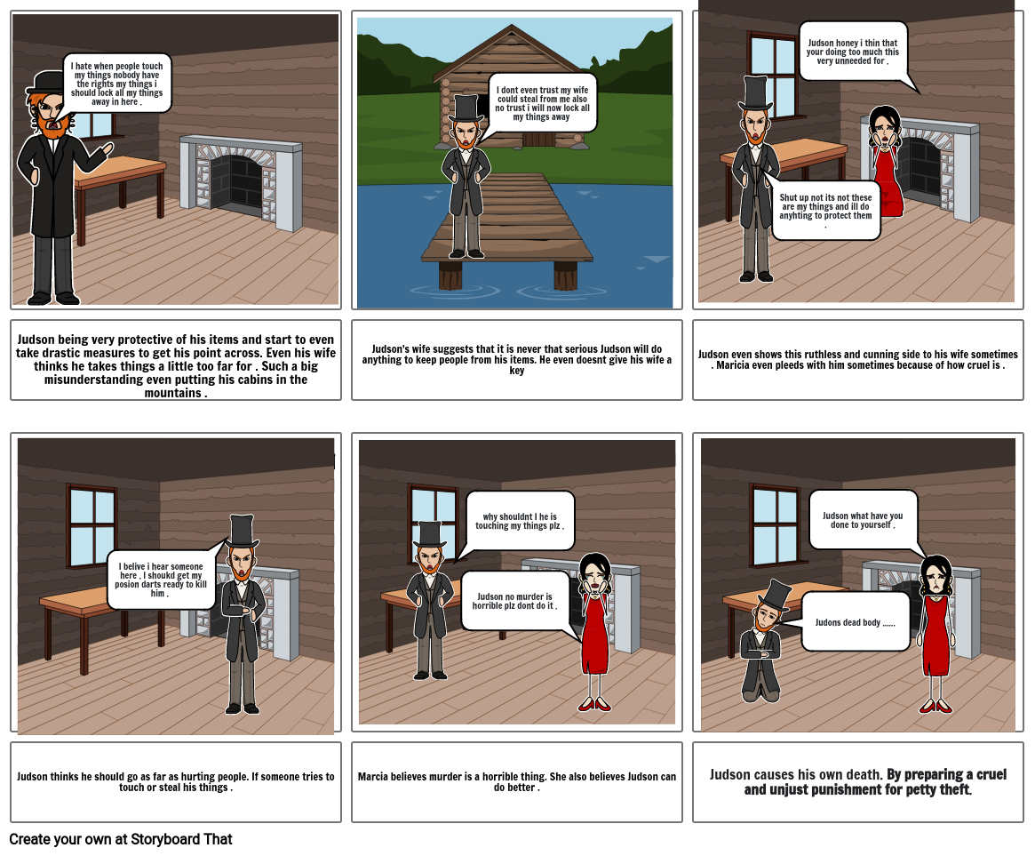 Ruthless summary Storyboard by 2fdf5bac