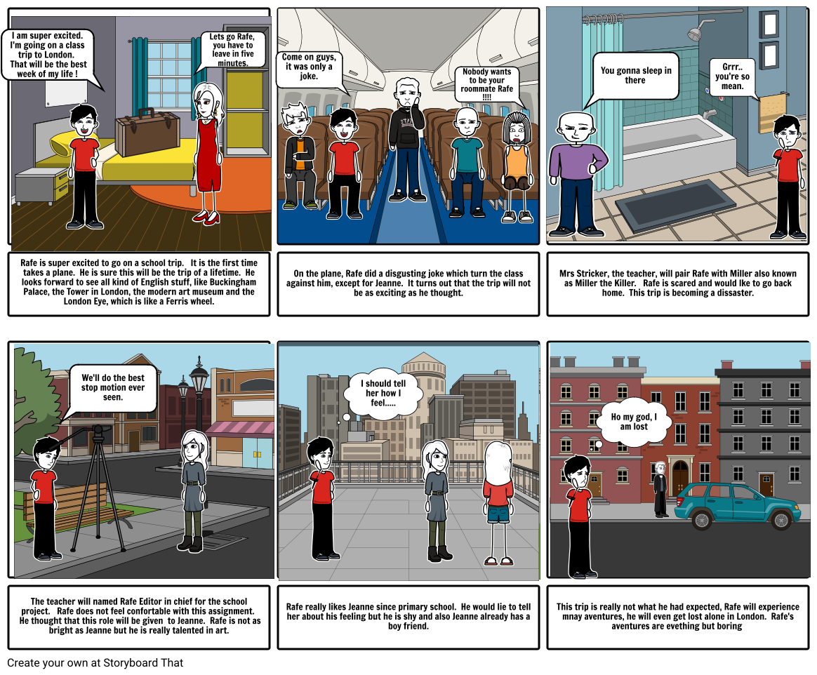 Middle School Storyboard por 30629f58