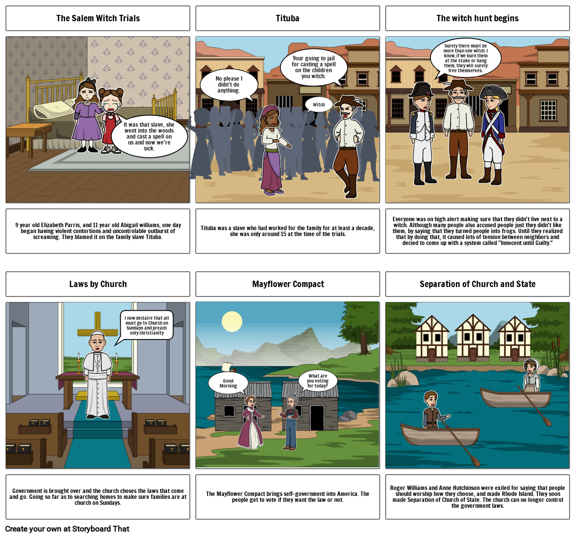 Life in the Colonies Storyboard por 307a2986