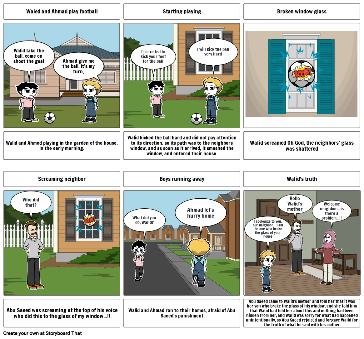 Truth Lesson Storyboard by 311a9815