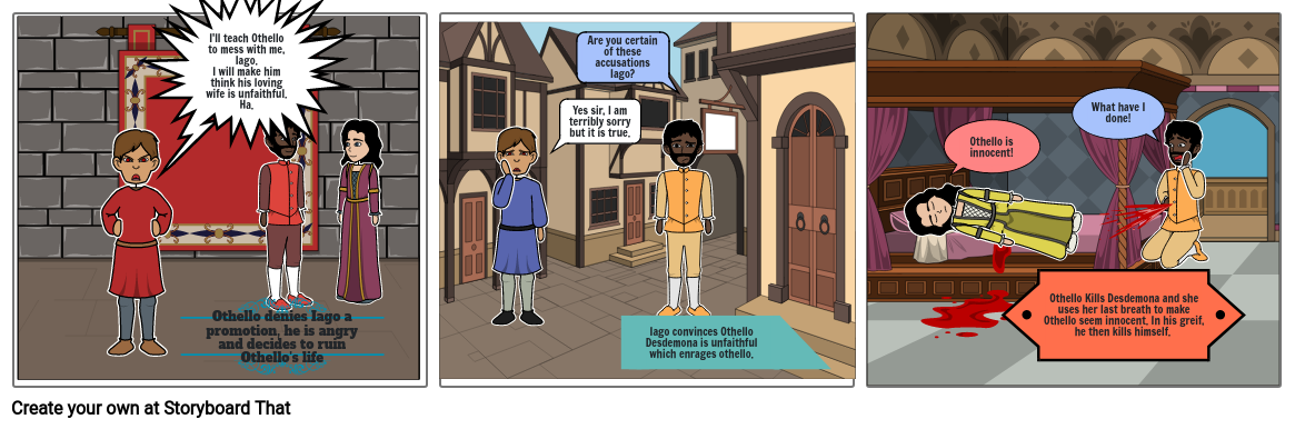 OTHELLO Storyboard by 31539fbc