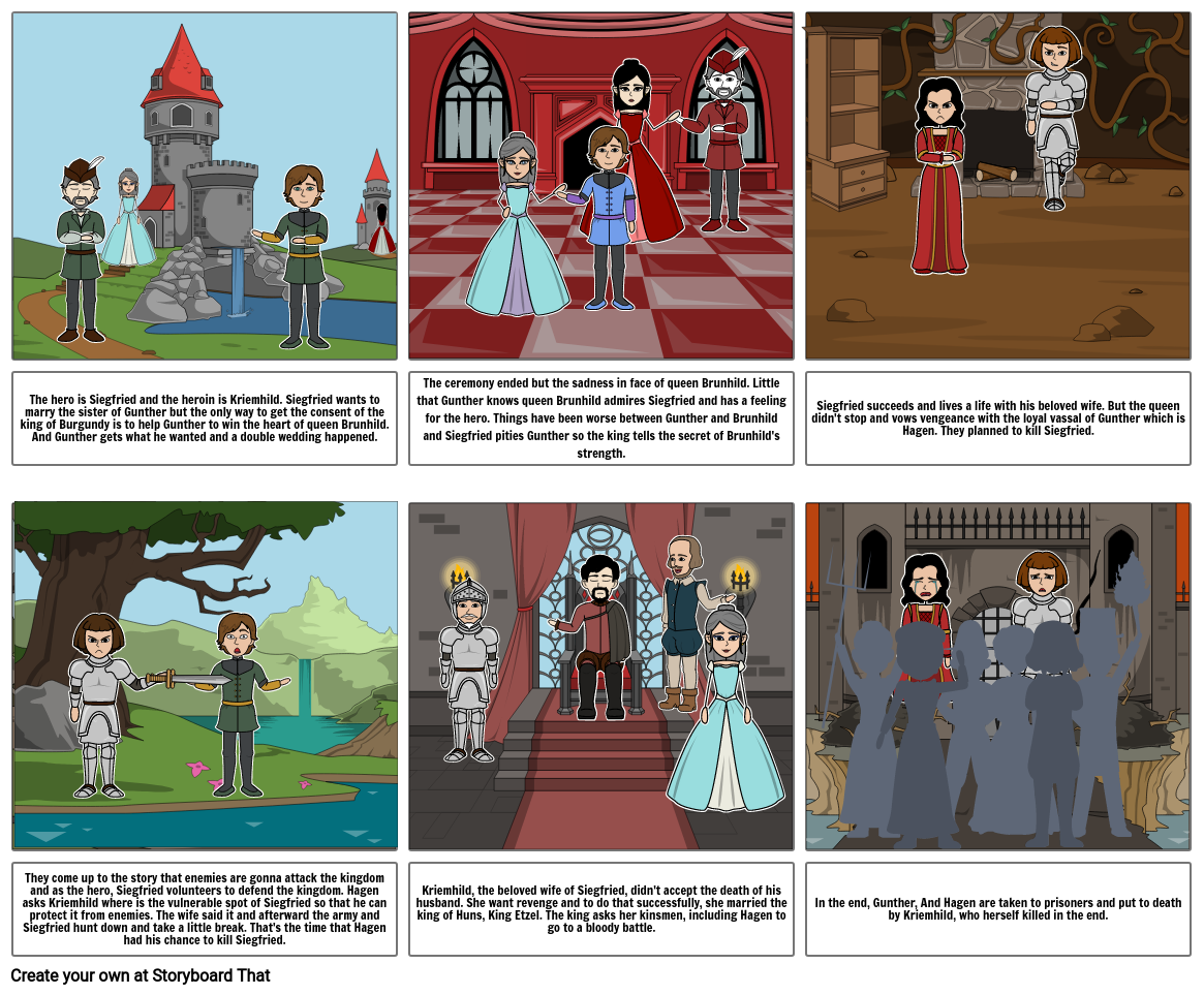 The nibelungenlied Storyboard por 31765c9b