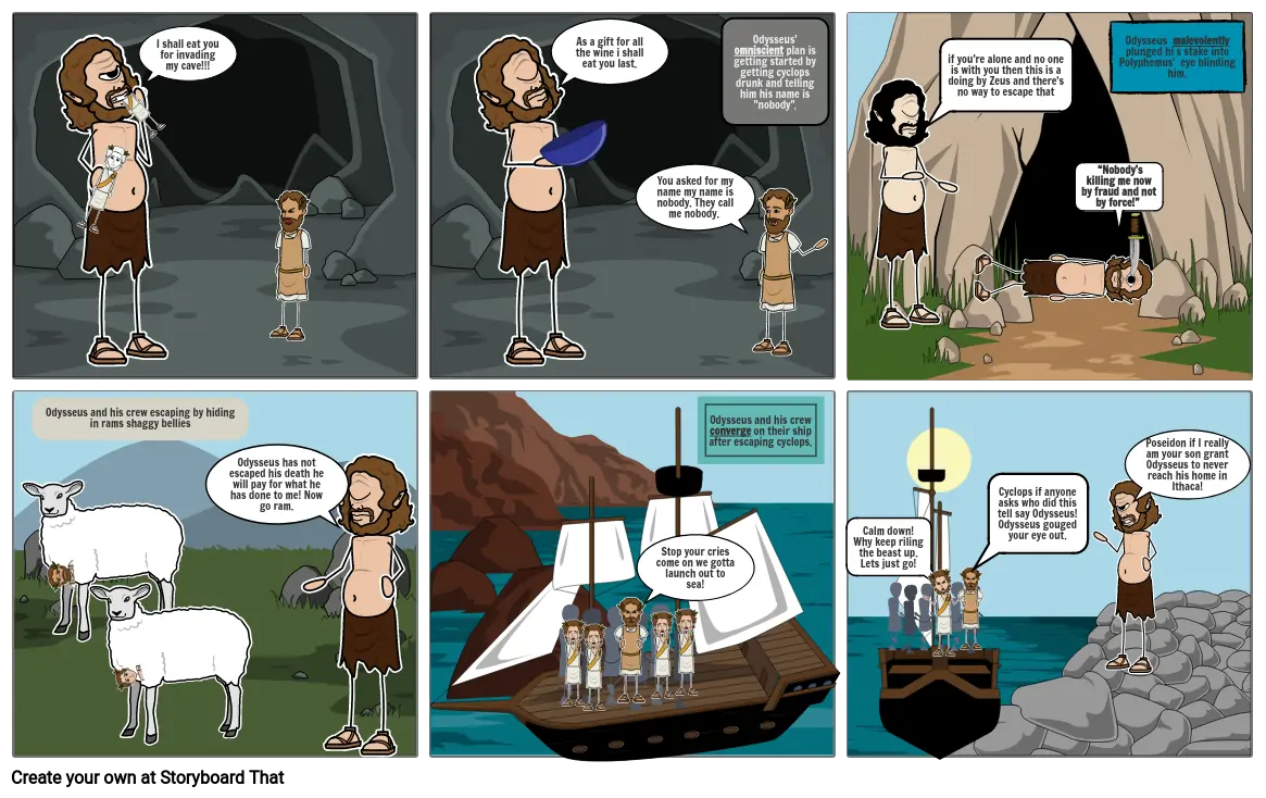 Odysseus story telling