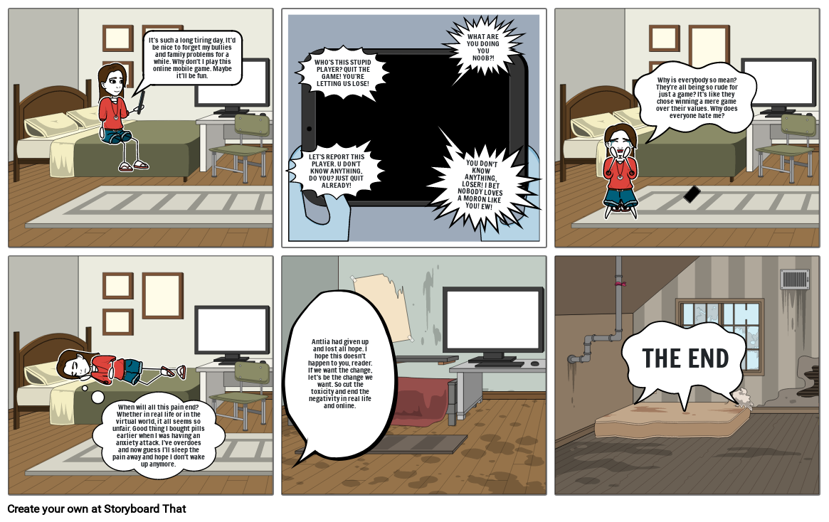 SARIO_BSN 2B_LITE ACT. 11 COMIC STRIP Storyboard