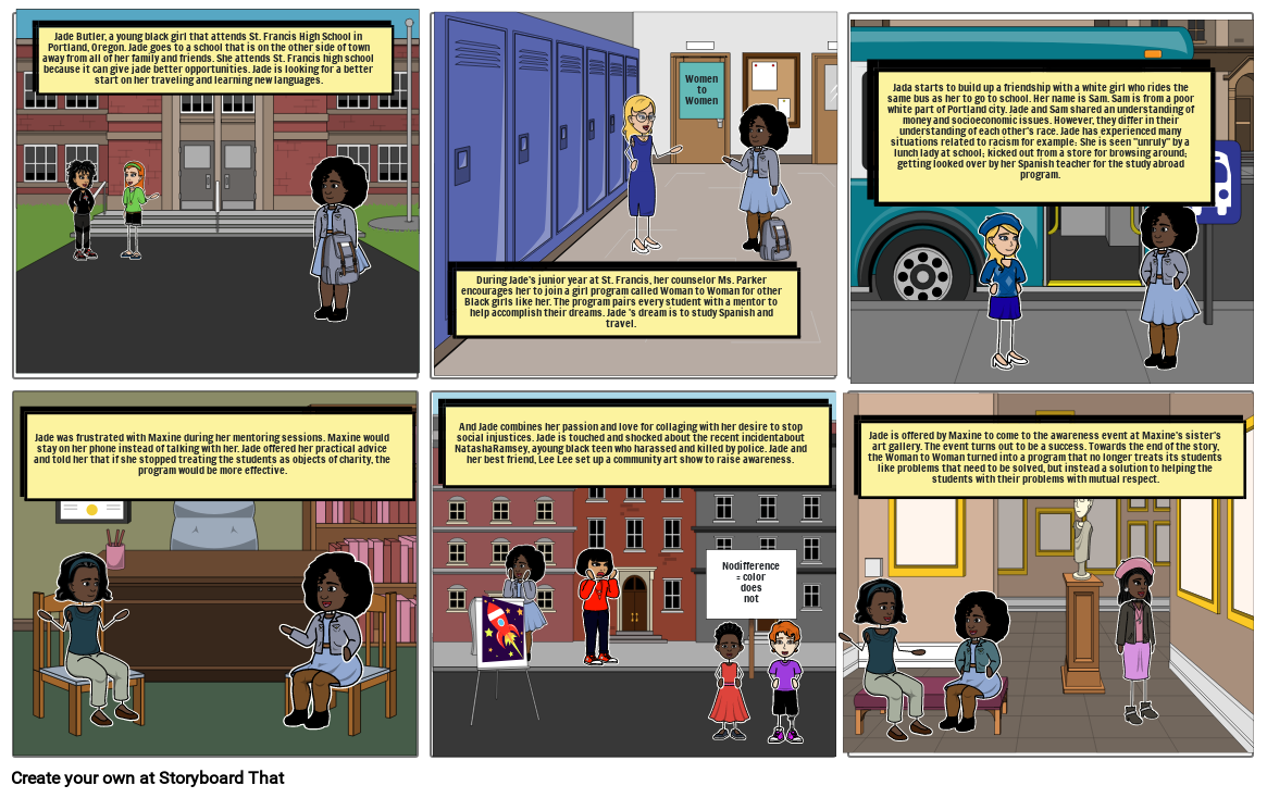 Piecing Me Together - Azaria Lee Storyboard by 320b1c43