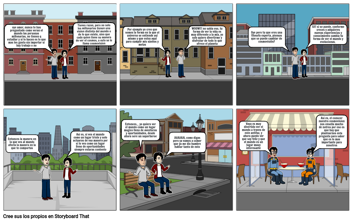 comic filosofia Storyboard by 32a48d47